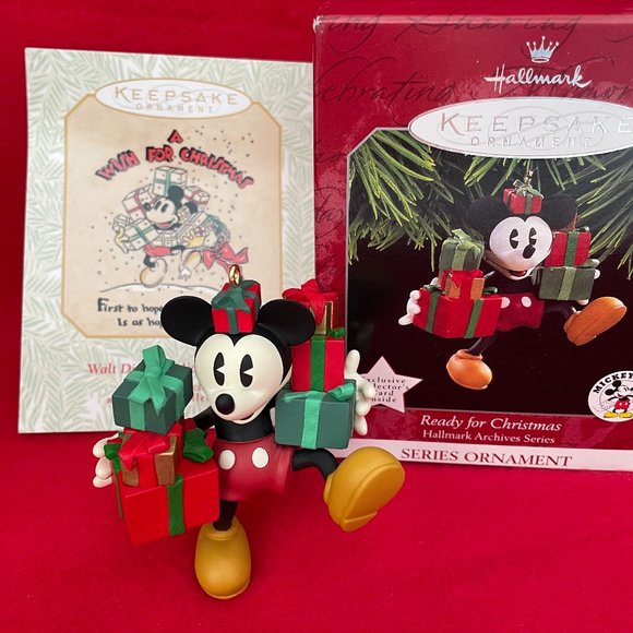 Mickey Mouse Hallmark Ornament Set - Picture 8 of 16